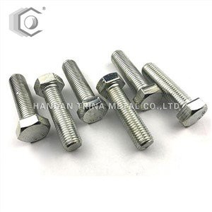 DIN931 Vnější šestihranný šroub